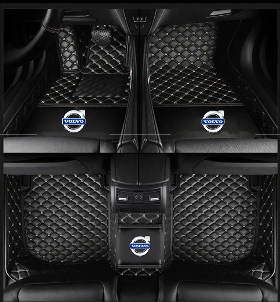 Tapis 8D Plus (Noir/Beige) pour Volvo XC40